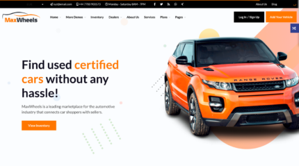 Car Dealership Website