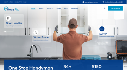 Plumbing & Repair Service Template